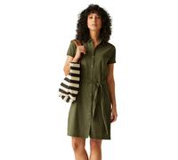 Regatta Rema Short Sleeve Dress Green 40 Woman