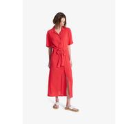 Roxy Island Escape Solid - Women Red Shirt Dress