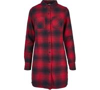 Women's shirt dress Urban Classics check Bleu S