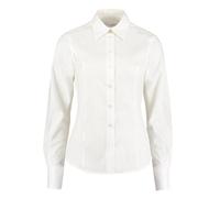 Womens Shirt Long Sleeve Ladies Blouse Plain Smart Formal Work Office Wear