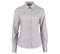 Womens Shirt Long Sleeve Ladies Blouse Plain Smart Formal Work Office Wear