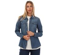 Women's Shirt Only Alexa Denim Cotton in Blue