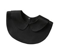 Women's Shirt With Imitation Collar(Black)