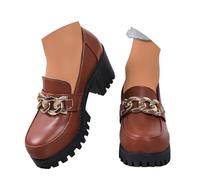 Women's Shoes Elegant and Comfortable Moccasins Fashionable Trainers Without Laces Walking Fitness Shoes Breathable Leisure Shoes Outdoor Leisure Slippers Loafers, red, 8.5 UK