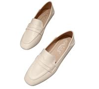 Womens Shoes Ethnic Casual Shoes Summer Fashion Hollow Breathable Flat Heel Soft Sole Casual Shoes Nurses Shoes Female (Beige, 6.5)
