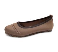 Women's Shoes Stylish Women's Casual Shoes for Spring Summer and Fall Perfect for Leisure Work Dates and Weddings Round Toe Design Slip On Style Versatile Footwear Any Outfit Brown
