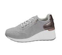 Women's Shoes, Summer 2026 Casual Women's Shoes, Trainers, Lace-Up Shoes, Thick Soles, Large Single Shoes, Elegant Spring Fashion Running Shoes, gray, 8.5 UK