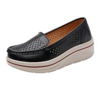 Womens Shoes Women Slip On Walking Shoes Mesh Breathable Lightweight Casual Orthopedic Sneakers for Women UK Spring Summer Sport Shoe Ladies Wide Fit Trainers Size 6 Dark Gray