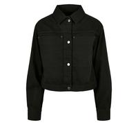 Women's short denim jacket Urban Classics Boxy Worker GT Noir 5XL