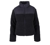 Women's short fleece Urban Classics Noir L