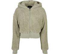 Women's short fleece Urban Classics Oversized Sherpa GT Vert 3XL