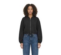 Women's short hooded sweatshirt Urban Classics Fluffy Noir XL