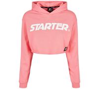 Women's short hooded sweatshirt Urban Classics Starter Rose L