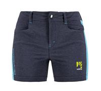 Women's short Karpos Santa Croce (Sky captain/blue atoll)