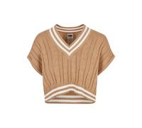 Women's short knit sweater Urban Classics College Beige L