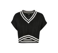 Women's short knit sweater Urban Classics College Noir L