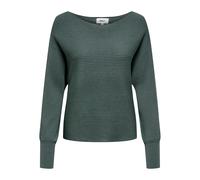 ONLY Women's Onladaline Life L/S Short Pullo KNT Noos Pullover Sweater, Balsam Green, M