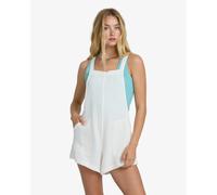 Women's short overalls Billabong Beach Crush Blanc L