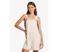 Women's short overalls Roxy Easy Isle Beige S