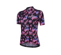 Women's Short Sleeve Breathable Cycling Jersey, Quick-Dry Biking Shirt Biking Cycle Tops Racing Bicycle Clothes (0006, XL)