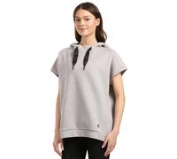 Women's Short Sleeve Hooded Sweatshirt Kilpi Dian Gris 38