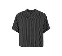 Women's short-sleeve viscose shirt Urban Classics Resort Noir S