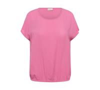 Women's short-sleeved blouse KAFFE Curve Ami Stanley Rose 50