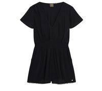 Women's short-sleeved jumpsuit Superdry Beach Bleu XS