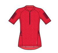 Women's Short-sleeved Mountain Bike Jersey ST500 - Nectarine