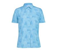 Cmp 32t7126 Short Sleeve Shirt Blue M Woman