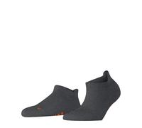 FALKE Women's Cool Kick Sneaker W Sn Soft Breathable Quick Drying Low-Cut Plain Trainer Socks 1 Pair, Grey Dark 3970, 2.5-3.5