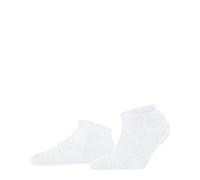FALKE Women's Shiny W Sn Lyocell Low-Cut Plain 1 Pair Trainer Socks, White 2000, 5.5-8