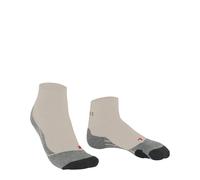 FALKE Women's TK2 Explore Short W Sso Wool Thick Anti-Blister Hiking Socks 1 Pair, Beige Natural 4200, 7-8