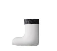 Womens Short Wellies Waterproof Boots Women Ladies Garden Shoes Portable Shoe Rack with Cover Autumn and Winter Rain Boots Men's Cotton Cover Men and Women Plus Velvet Thick Warm Cold Proof Rain Rubbe