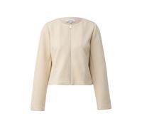 Women's Short Zip-Up Jacket with Long Sleeves COMMA Beige 40
