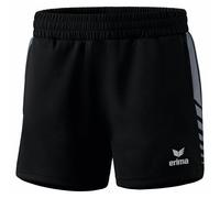 Erima Women's Six Wings Worker Casual Shorts, Black/Slate Grey, 38