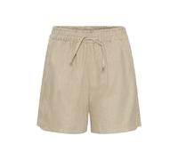Women's shorts Ichi Linno 3 Marron 38