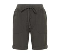 Kaffe Women's Naya Elasticated Shorts in Dark Grey | Size: 12 Kaffe Dark Grey 12