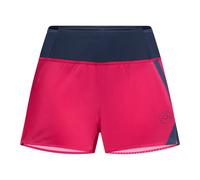 La Sportiva Flow 3" Shorts Pink Blue Women - XL