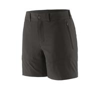 Patagonia - Women's Terravia Trail Shorts 6'' - Shorts size 8, black/grey