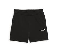 PUMA Women's Essential Small No. 1 Logo 5'' High Waist TR Shorts, Black, XL