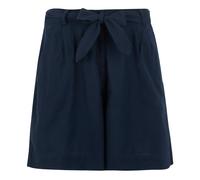 Regatta Women's Shorts Sabela II Cotton Linen Mix Tie Belt Navy