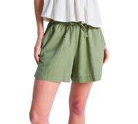 Roxy Beach Shorts LEKEITIO Break Mid Elasticated Waist Women's Green M