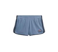 Superdry Athletic Essential Waffle Retro Shorts Blue XS Woman