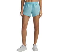 Under Armour Fly By 3´´ Shorts Blue M Woman