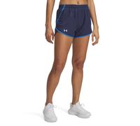 Under Armour Fly By 3´´ Shorts Blue M Women