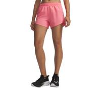 Under Armour Fly By 3´´ Shorts Pink S Woman