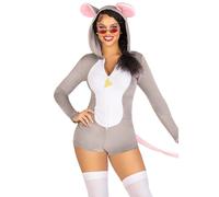 Women's Shorty wetsuits Leg Avenue Comfy Mouse Gris L