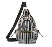 Womens Shoulder Bag Crossbody F-15 Military Jet Fighter Airplane Flag