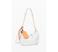 Women's shoulder Bag Desigual Half Logo Waverly Blanc TU